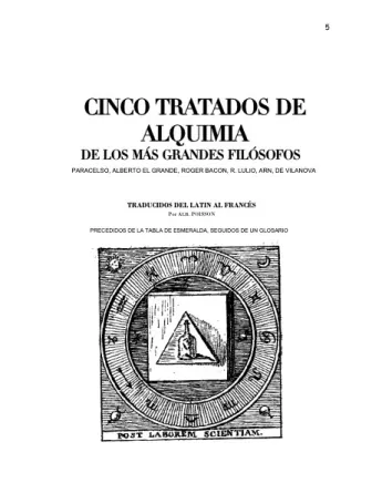 Cinco Tratados de Alquimia